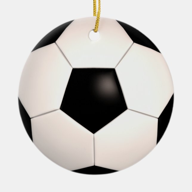 Ornement de soccer / Décor - SRF (Devant)