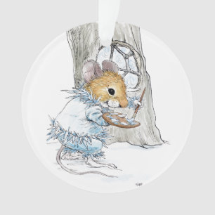 Ornement de souris d'hiver de Jack Frost