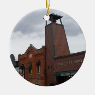 Ornement de souvenirs réversible Park City