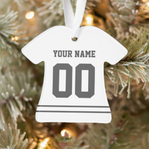 Ornement de style Jersey sportif personnalisé