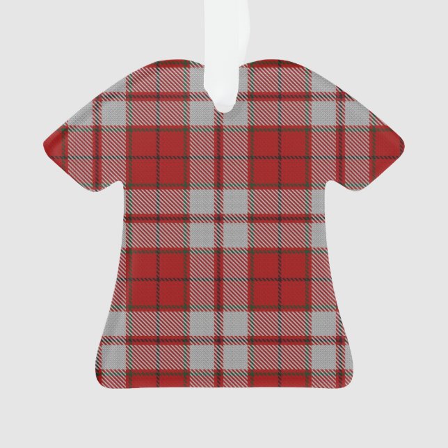 Ornement de T-shirt de tartan de Cameron (devant)