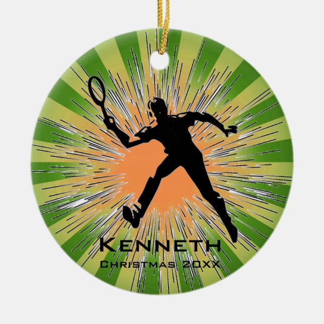 Ornement de tennis (Devant)