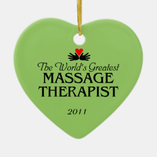 Ornement de thérapeute de massage