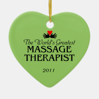 Ornement de thérapeute de massage