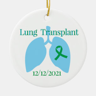 Ornement de transplantation pulmonaire personnalis