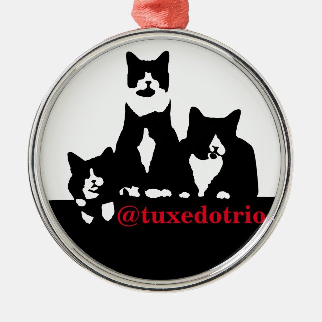 Ornement de TuxedoTrio (Devant)