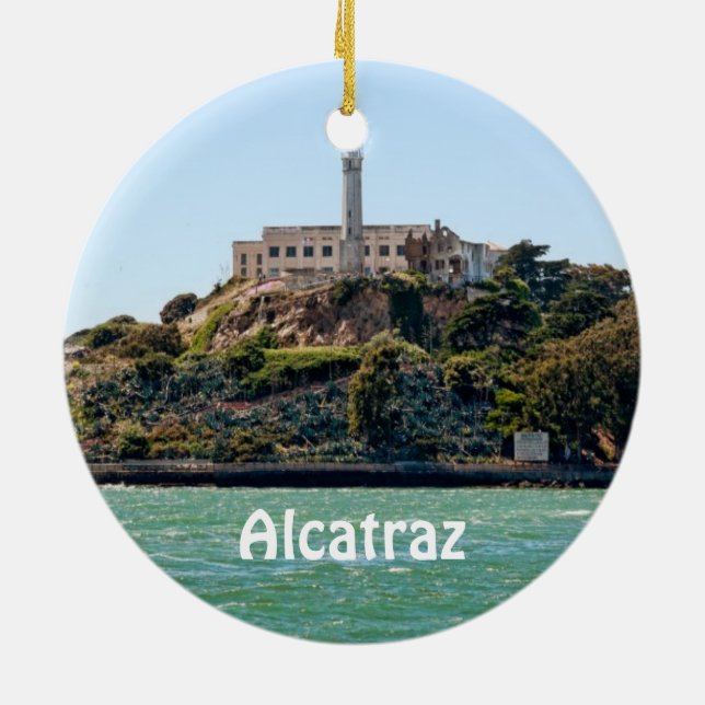 Ornement de vacances d'Alcatraz (Dos)