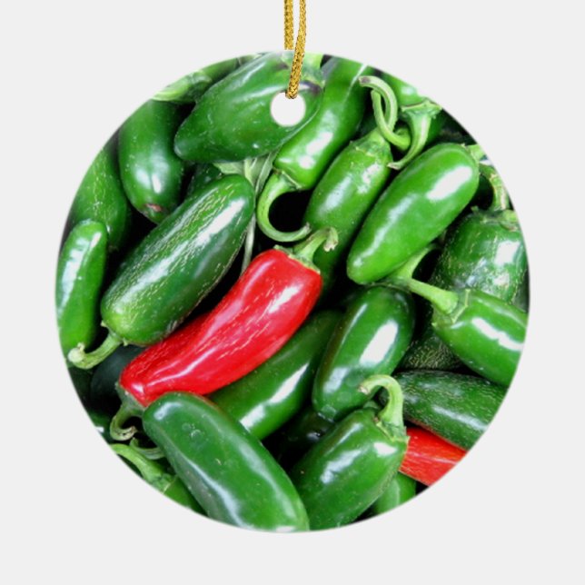 ornement de vacances de jalapeno (Devant)