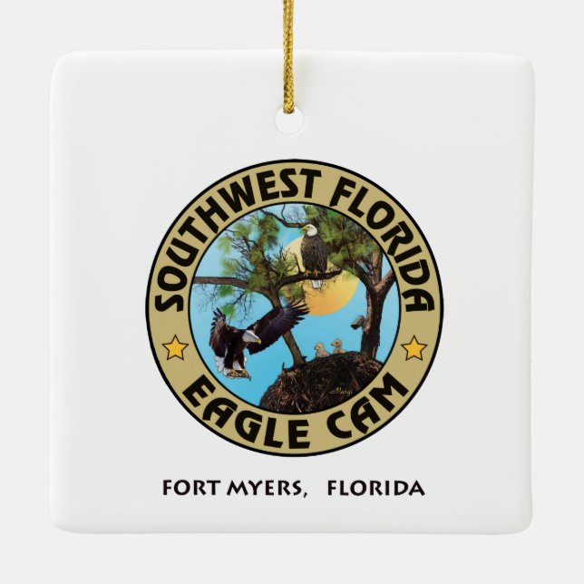 Ornement de vacances de logo de H&O (Dos)