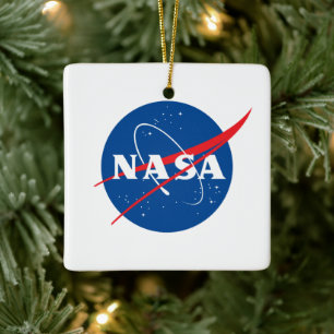 Ornement de vacances en céramique Iconique NASA (C