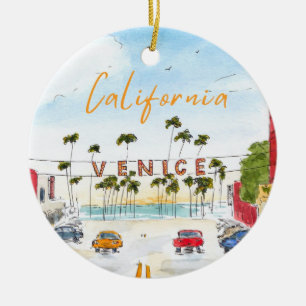 Ornement de Venice Beach Californie