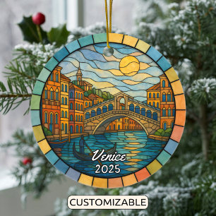 Ornement de Venise en Verre Personalisé, Italie
