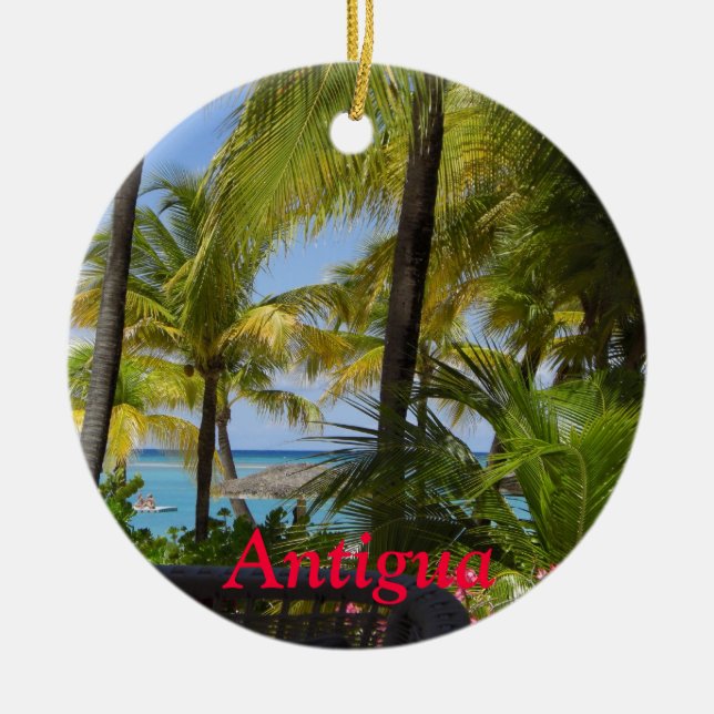 Ornement de vue de l'Antigua (Devant)