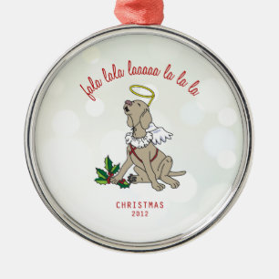 Ornement de Weimaraner d'ange