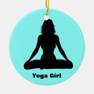 Ornement de Yoga personnalisé