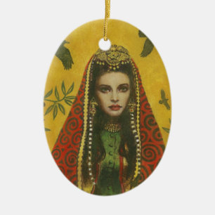 Ornement décoratif de sorcière