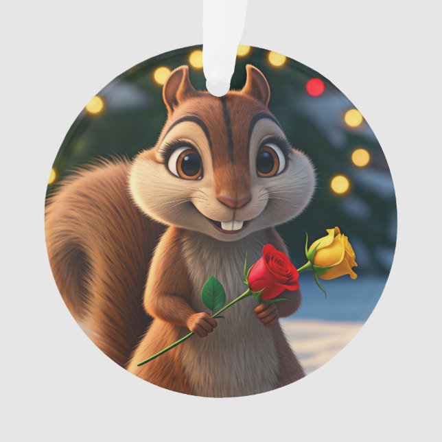 Ornement d'écureuil (devant)