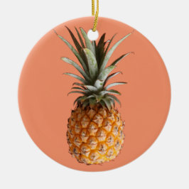 Ornement délicieux génial de cercle d'ananas