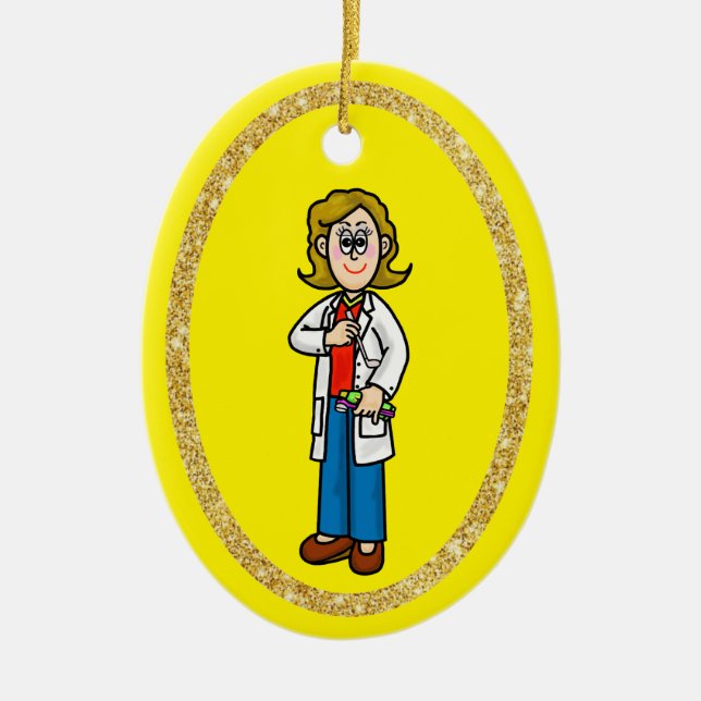 Ornement dentaire féminin (Devant)