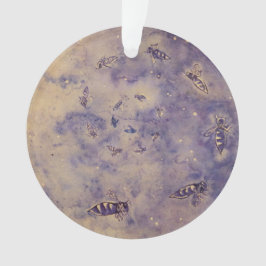 Ornement des abeilles spatiales