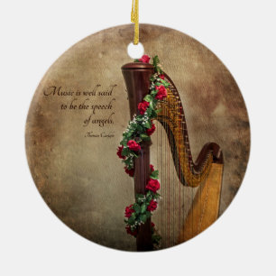 Ornement d'harpe