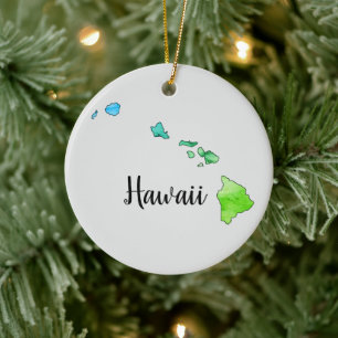 Ornement d'illustration de l'État d'Hawaii
