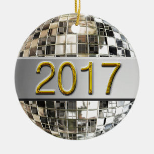 Ornement Disco Ball 2017