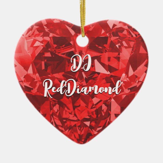 Ornement dj RedDiamond (Devant)