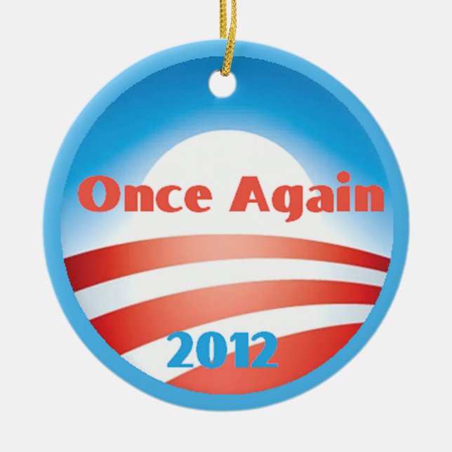 Ornement d'Obama 2012 (Devant)