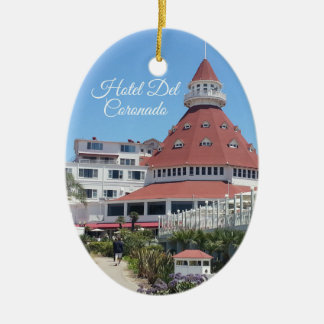 Ornement d'ovale de Del Coronado d'hôtel