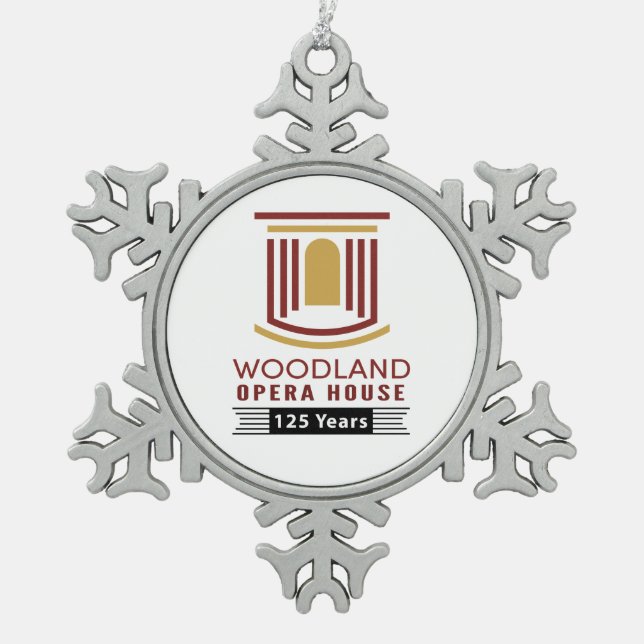 Ornement du 125e anniversaire de la Flamme de neig (Devant)