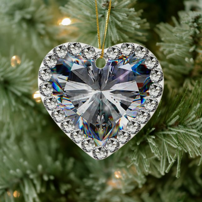 Ornement du 60e anniversaire du Mariage du Diamond (Arbre)