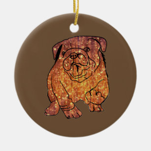 Ornement du cercle Bulldog