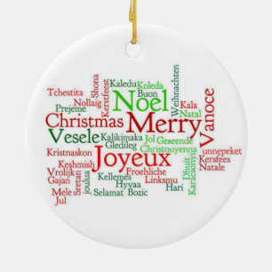 Ornement du cercle de Noël