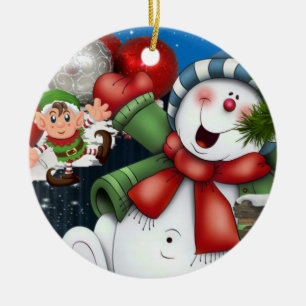 Ornement du Cercle de Noël, Elfe des neiges