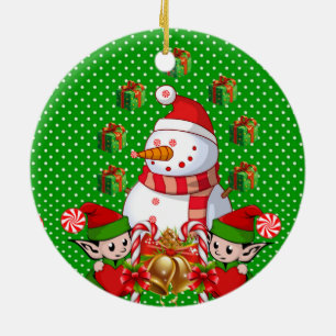 Ornement du Cercle de Noël, Elfe des neiges