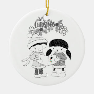 Ornement du Cercle de Noël, Joyeux Noël