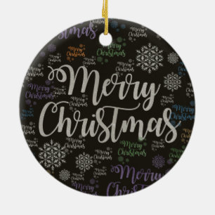 Ornement du Cercle de Noël, Joyeux Noël