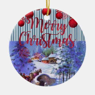 Ornement du Cercle de Noël, Joyeux Noël