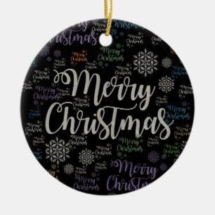 Ornement du Cercle de Noël, Joyeux Noël