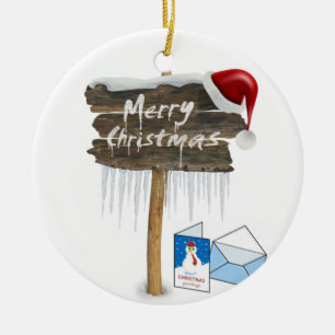 Ornement du Cercle de Noël, Joyeux Noël