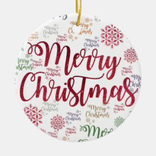 Ornement du Cercle de Noël, Joyeux Noël