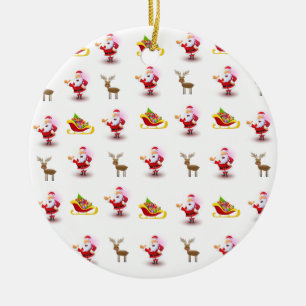 Ornement du Cercle de Noël, Père Noël