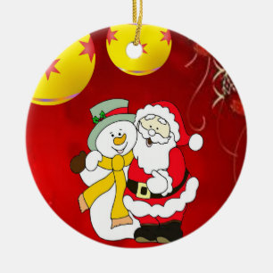 Ornement du Cercle de Noël, Père Noël
