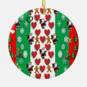 Ornement du Cercle de Noël, Père Noël