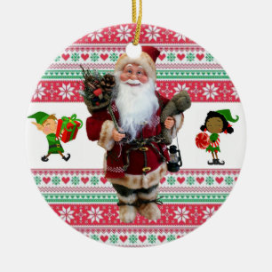 Ornement du Cercle de Noël, Père Noël