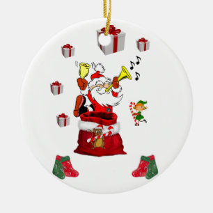 Ornement du Cercle de Noël, Père Noël