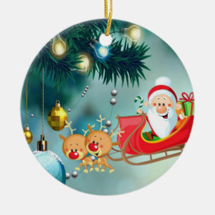 Ornement du Cercle de Noël, Père Noël