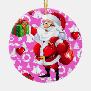 Ornement du Cercle de Noël, Père Noël
