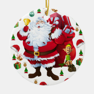 Ornement du Cercle de Noël, Père Noël